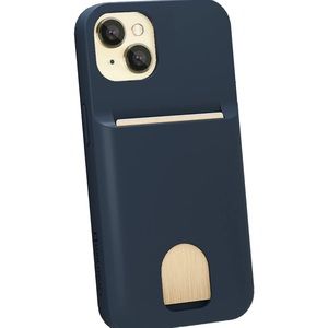 iPhone 13 Wallet Case - Case with Card Holder - [Protective + Durable] Navy Blue